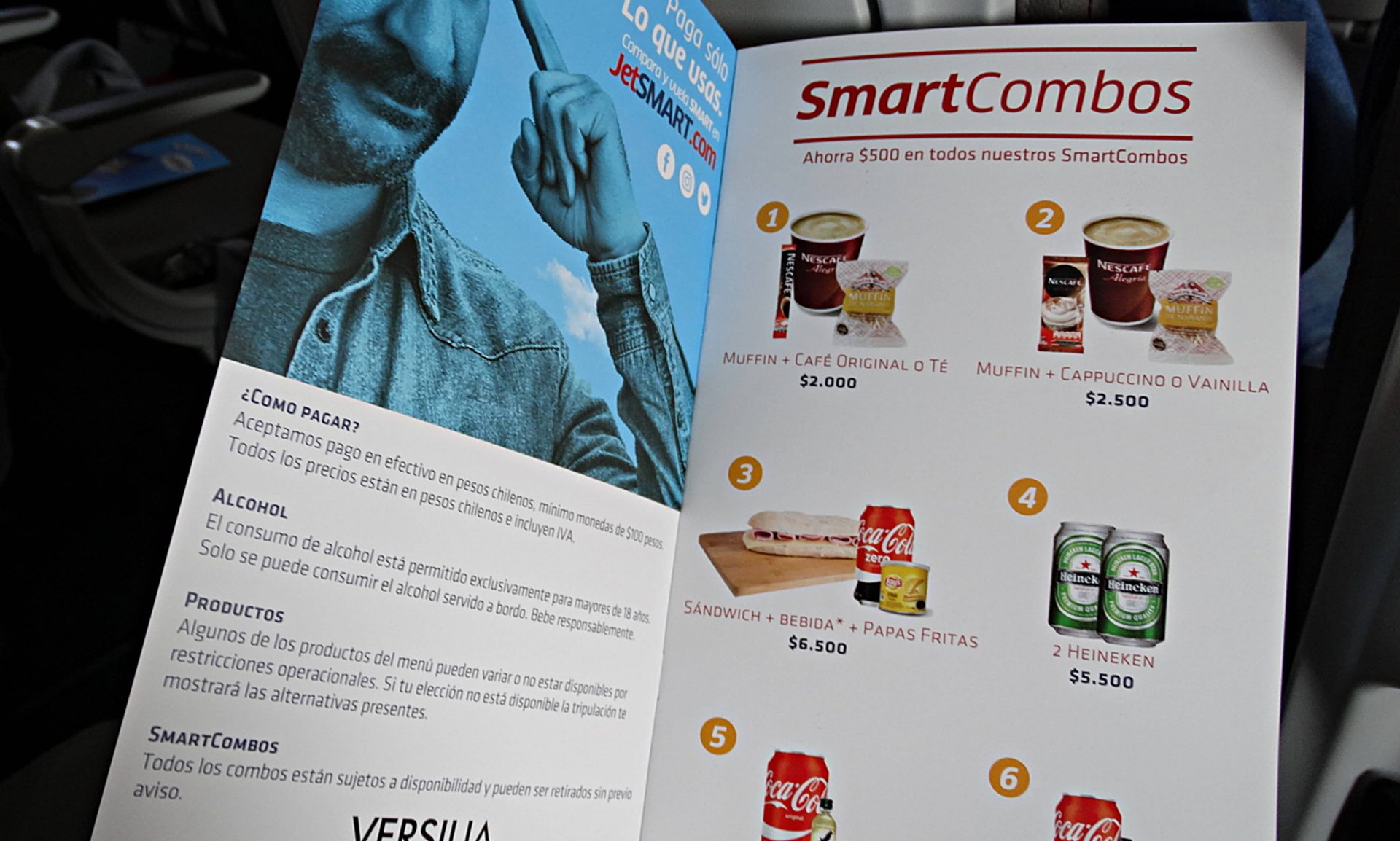 JetSMART implementará un “E-Menú” para reducir el contacto físico a ...