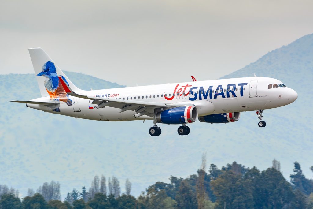 JetSMART A320 Martín Pescador