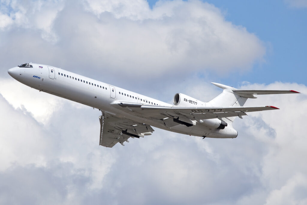 Aviones soviéticos Tu-154