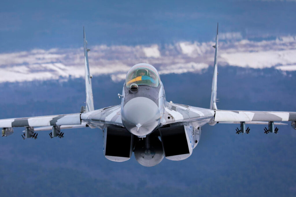 Mig-29 Ukranian Air Force Ghost of Kyiv