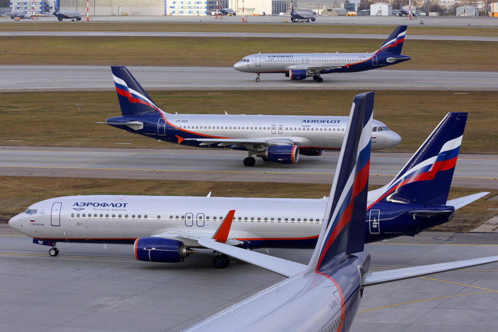 Aviones Aeroflot