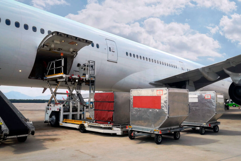Aeroméxico pallets