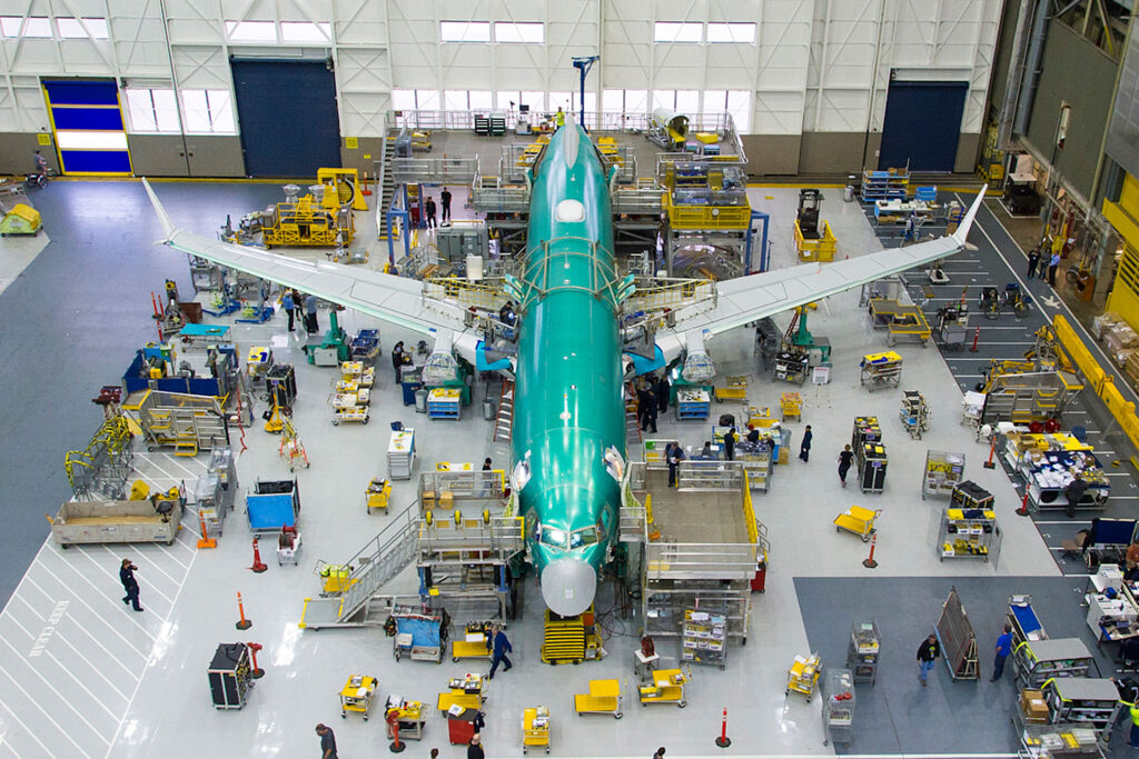 Boeing ensamblaje