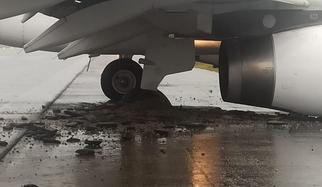 LATAM A321 PT-MXN accidente motor