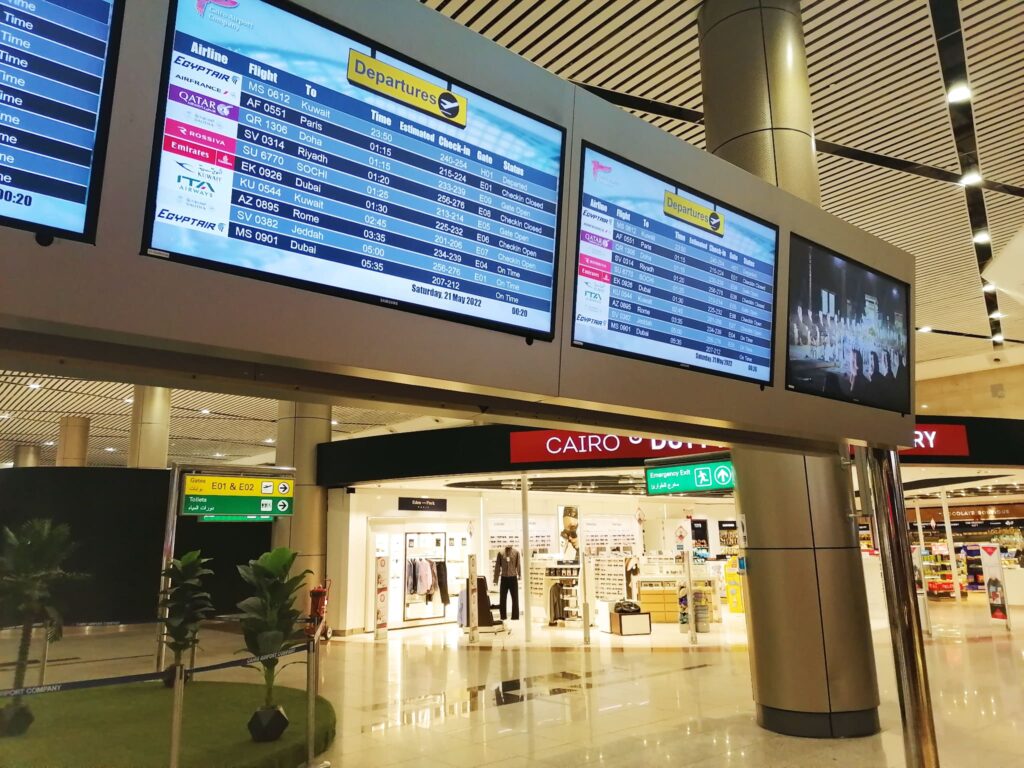 aeropuerto El Cairo terminal 2