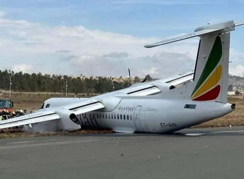 Ethiopian excursión pista