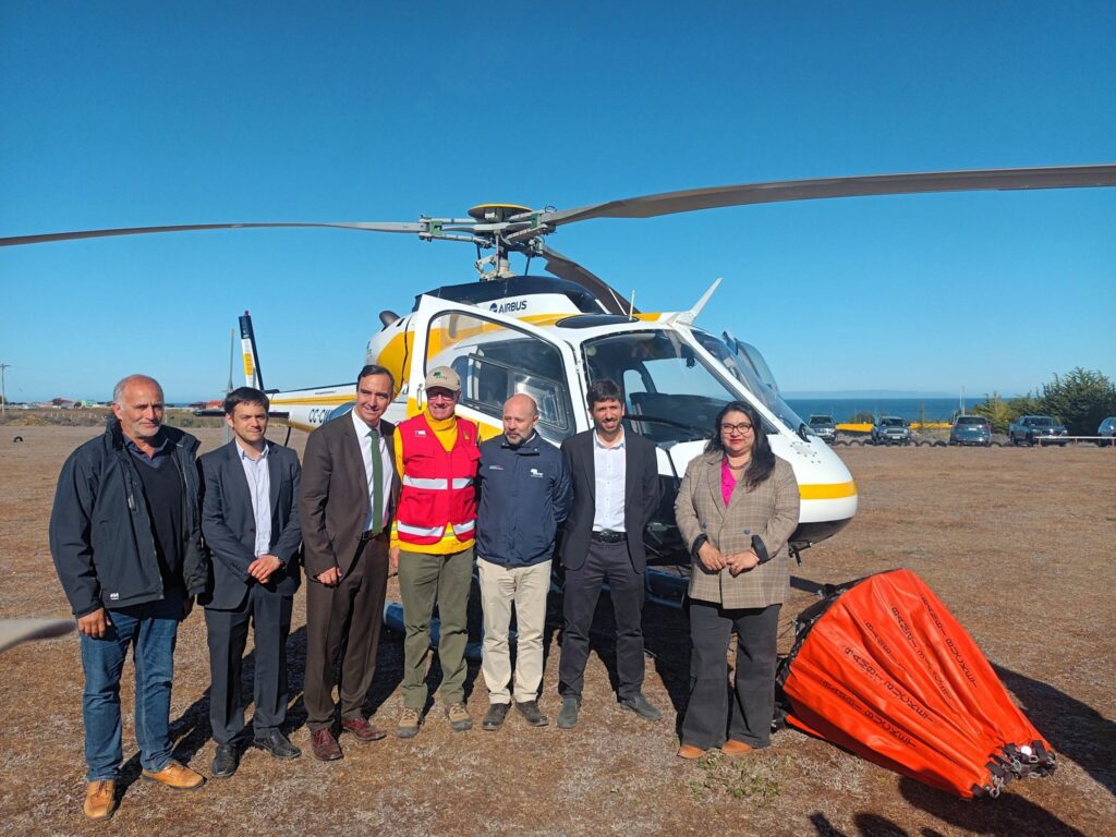 Magallanes combate incendios 2024