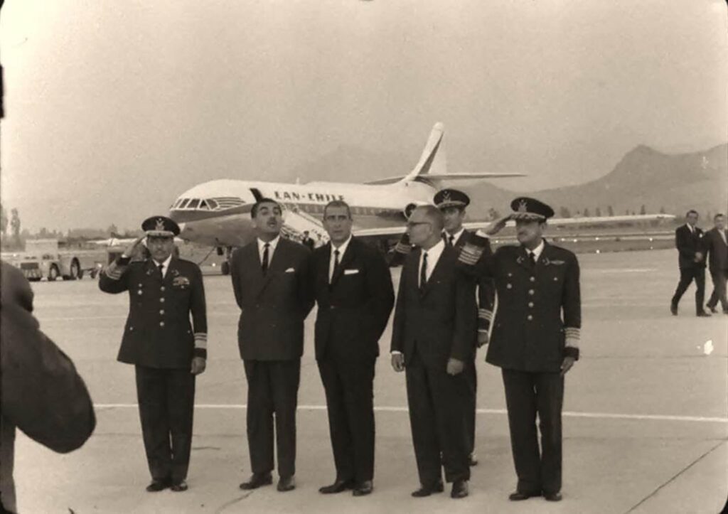 Inauguración aeropuerto Santiago