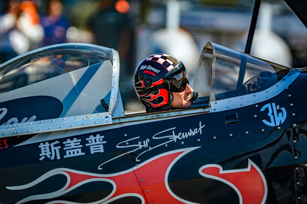 piloto acrobático Skip Stewart