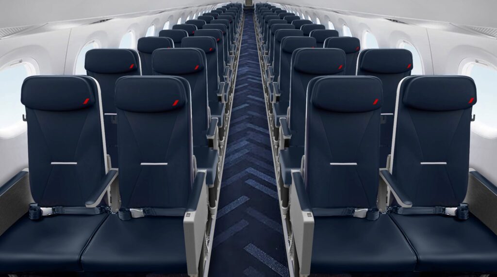 Air France interiores E190