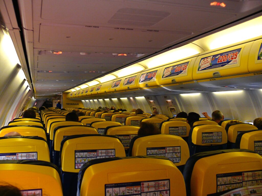 Ryanair cabina